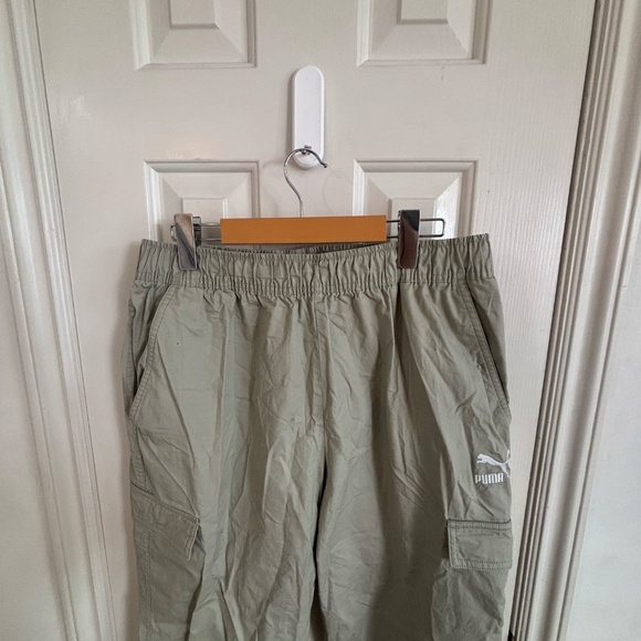 mens puma tan athletic pants + accepting offers - Picture 6 of 8